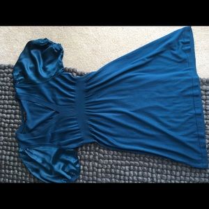BCBGMaxAzria Dresses - EUC BCBG Maxazaria teal dress, large BCBGMaxAzria Dresses - EUC BCBG Maxazaria teal dress, large